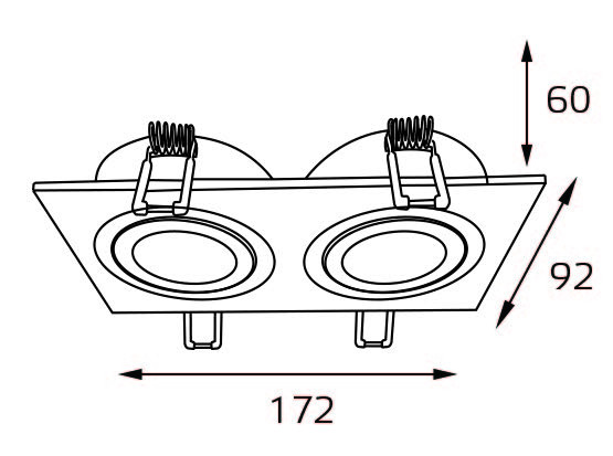 Встраиваемый светильник Italline M02-026021 white изображение 2 Встраиваемый светильник Italline M02-026021 white Фото № 2