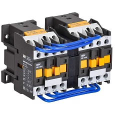 Контактор КМИ-10930 реверс 9А 230В/АС3 2NO IEK KKM13-009-230-20-1