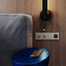 Рамка стеклянная Voltum S70 на 4 поста, (шелк, стекло) VLS110404 2