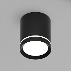 Накладной светодиодный светильник Denkirs Ribe DK4013-BK