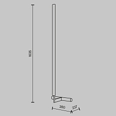 Торшер Maytoni MOD214FL-L20B3K1 5