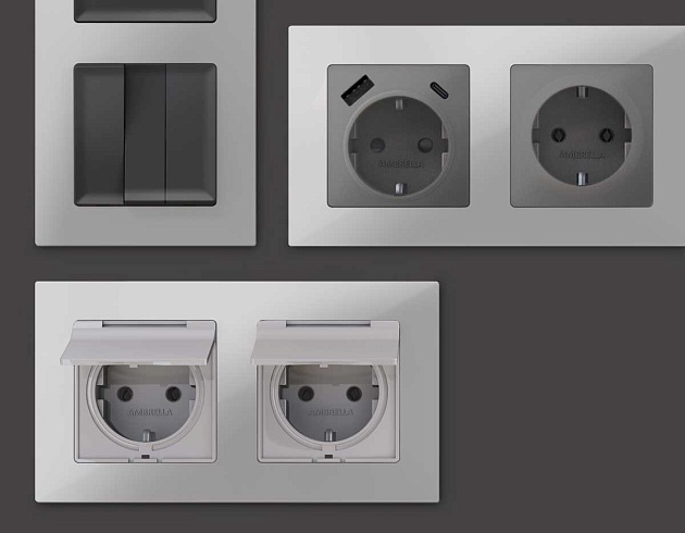 Рамка AMBRELLA VOLT AF220401 Фото № 4