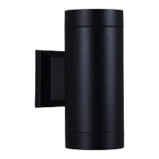 Уличный настенный светильник Reluce 86225-9.2-002CT 2*GX53 BK