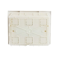 Бокс встраиваемый Stekker EBX50-2/06-20 6 модулей, белый, пластик, серия Standart 49635 5