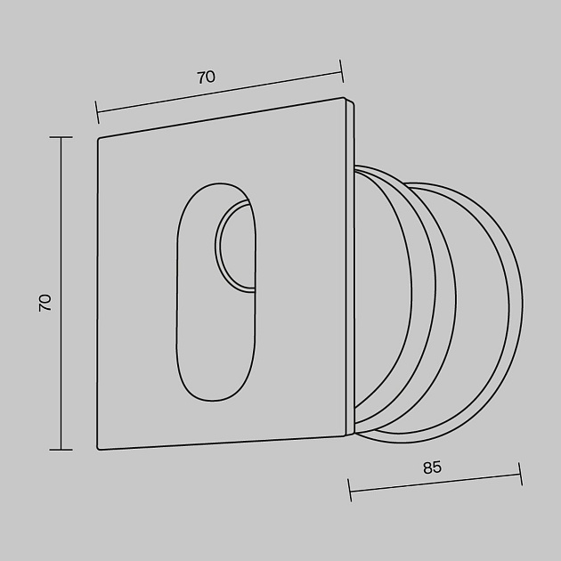 Уличный светодиодный светильник Maytoni Via Urbana O022-L3W Фото № 3