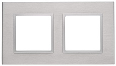 Рамка 2-постовая ЭРА Elegance 14-5202-03 Б0034547