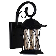 Уличный настенный светильник Reluce 08281-9.2-001U BK RLOS 2