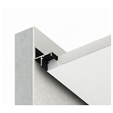 Безрамный теневой профиль FerGipps черный ТП 8 УТ000002549 3