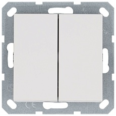 Выключатель двухклавишный Jasmart G3023W 1