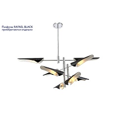 Подвесная люстра Crystal Lux Rafael SP8 Chrome 3