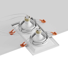 Встраиваемый светильник Hesby Lighting Hesby Drammen IP20,50Вт, GU10, белый HSBL_0092 4