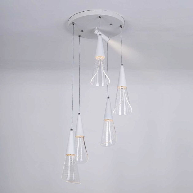 Подвесной светильник LED4U L7106-6 WТ Фото № 4