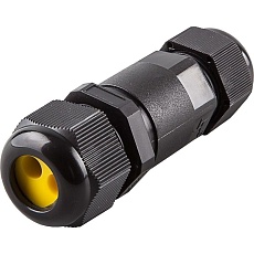 Соединитель-коннектор для проводов LD521, 2-контактный, водонепроницаемый, черный 49188 1