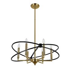 Подвесная люстра Indigo Trionfo V10020/6R Black V000487 3