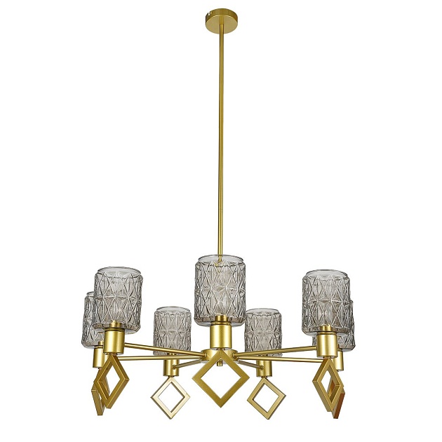 Подвесная люстра Indigo Preda V13025/7R Gold V000470 Фото № 4