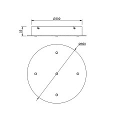 Подвесная люстра Mantra Arrecife 9362+9211 (5L) 4
