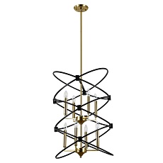 Подвесная люстра Indigo Trionfo V10020/8R Black V000486 3