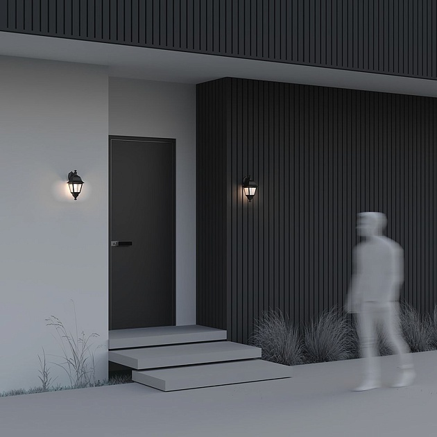 Уличный настенный светильник Maytoni Abbey Road O003WL-01B Фото № 9