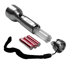 Ручной светодиодный фонарь ФАZA от батареек 180 лм 131х45 AF6-L3W/L2W-ti 2