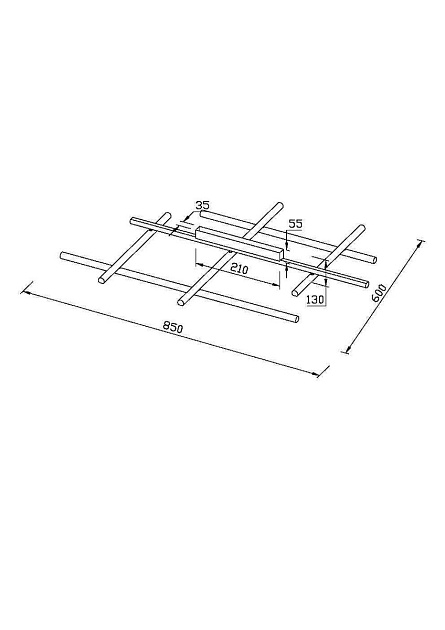 Потолочный светодиодный светильник Maytoni Radiance MOD278CL-L50G3K Фото № 2