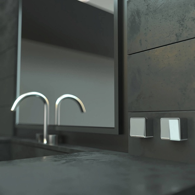 Выключатель одноклавишный Werkel Gallant серебряный W5010006 4690389166686 Фото № 3