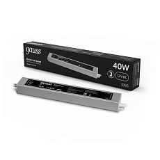 Блок питания Gauss 12V 40W IP66 5A 202023040 5