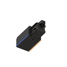 POWERLINE Питающий коннектор правый COMPACT черный