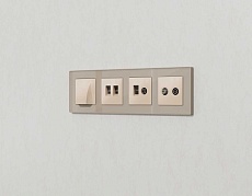 Лицевая панель AMBRELLA VOLT ALFA AP3121 2