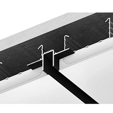 Разделительный профиль FerGipps белый РП 12 УТ000002371 2