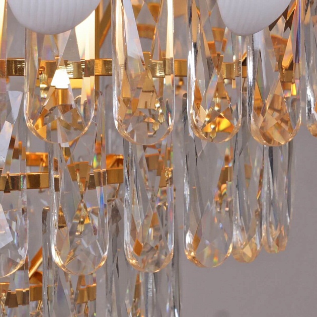 Подвесная люстра Illumico IL8139-5РLY-39 GD WT Фото № 3