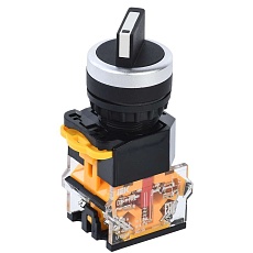 Переключатель D8-11X2 на 2 положения 1з+1р черный IEK BSW30-11X2-3-24-2-K02