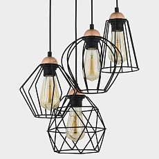 Подвесная люстра Illumico IL2001-4P-05 BK Rose GD 2