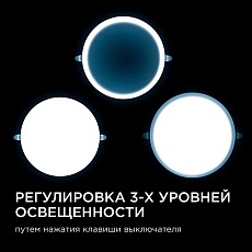 Светодиодная панель безрамочная Apeyron 06-111 3