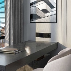 Рамка Werkel Favorit на 4 поста черный W0041108 4690389159954 3