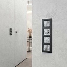 Набор клавиш Werkel Hammer для выключателя трехклавишного серебряный W1239006 4690389162671 2