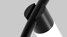 Подвесной светодиодный светильник Siled Truba Hoop 7372999 3