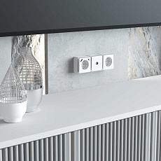 ТВ-розетка Werkel Gallant оконечная белая W5083001 4690389164712 2