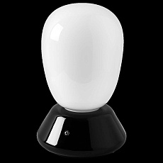 Настольная лампа диммируемая 10W 3000K матовый/черный Uovo III Lightstar 807917 2