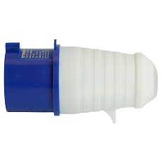 Вилка прямая ST-023 32А 220В 2P+PE IP44, PPG32-023-44, Stekker 49427 3