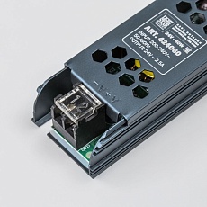 Тросовая система 5м и блок питания на 60W (max мощность ленты 11W/метр) Corda Lightstar (418005+418990+424060) 60CORDA5 3