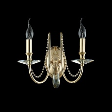 Бра Crystal Lux Victoria AP2 Gold/Amber 5