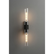 Настенный светильник Belfast Cupar 3556-2B BK 2