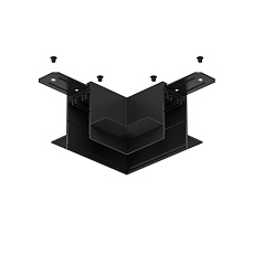 Коннектор L-образный потолок-потолок Denkirs Smart Hide TR2112-BK 2