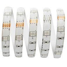 Светодиодная влагозащищенная лента Apeyron 7,2W/m 30LED/m 5050SMD разноцветная 5M 00-41 3