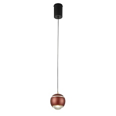 Подвесной светодиодный светильник Crystal Lux Caro SP Led Red 4