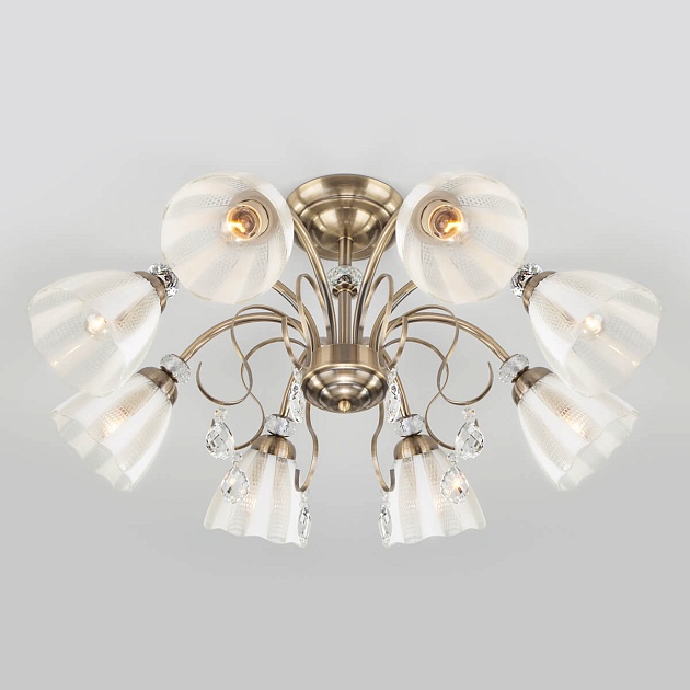 Потолочный светильник Eurosvet 30155/8 античная бронза Фото № 3