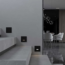 Встраиваемая LED подсветка Werkel Turn черный матовый W1154708 4690389199189 3