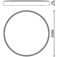 Потолочный светодиодный светильник Mantra Cumbuco II 8843 1