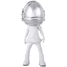 Статуэтка настольная ArtHomeDecor STAR TRAVELER 6840 SILVER & WHITE