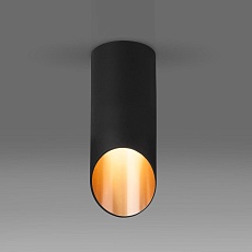 Потолочный светильник Elektrostandard DLN114 GU10 черный/золото a050120 1